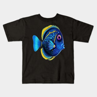 Blue Tang Smiling Kids T-Shirt